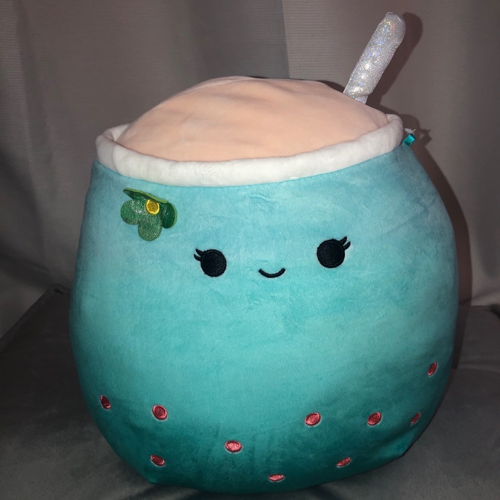 A boba squishmallow